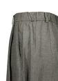 AMOMENTO linen two tuck wide pants