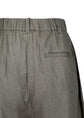 AMOMENTO linen two tuck wide pants