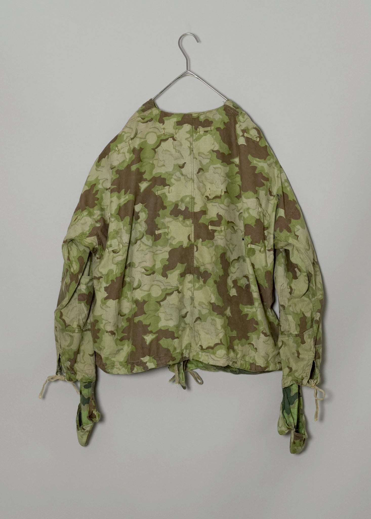 1950's Czechoslovakian Army Cloud Camouflage Reversible smock with