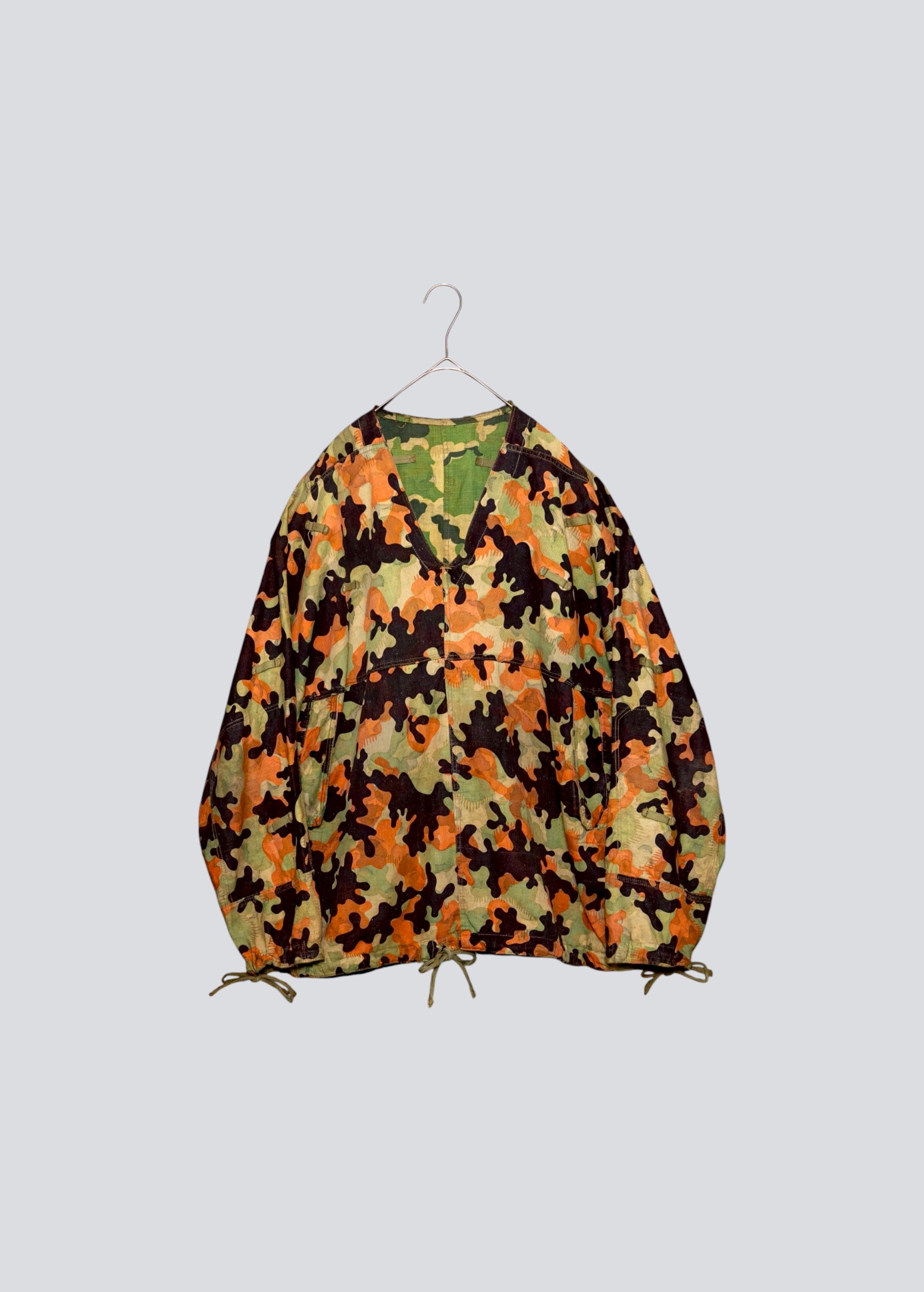 1950's Czechoslovakian Army Dubaky camouflage reversible smock