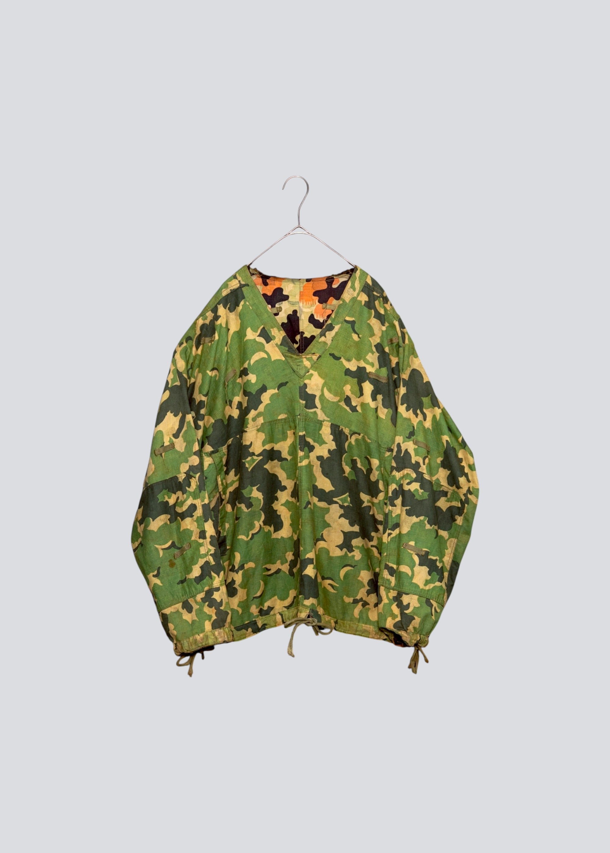 1950's Czechoslovakian Army Dubaky camouflage reversible smock