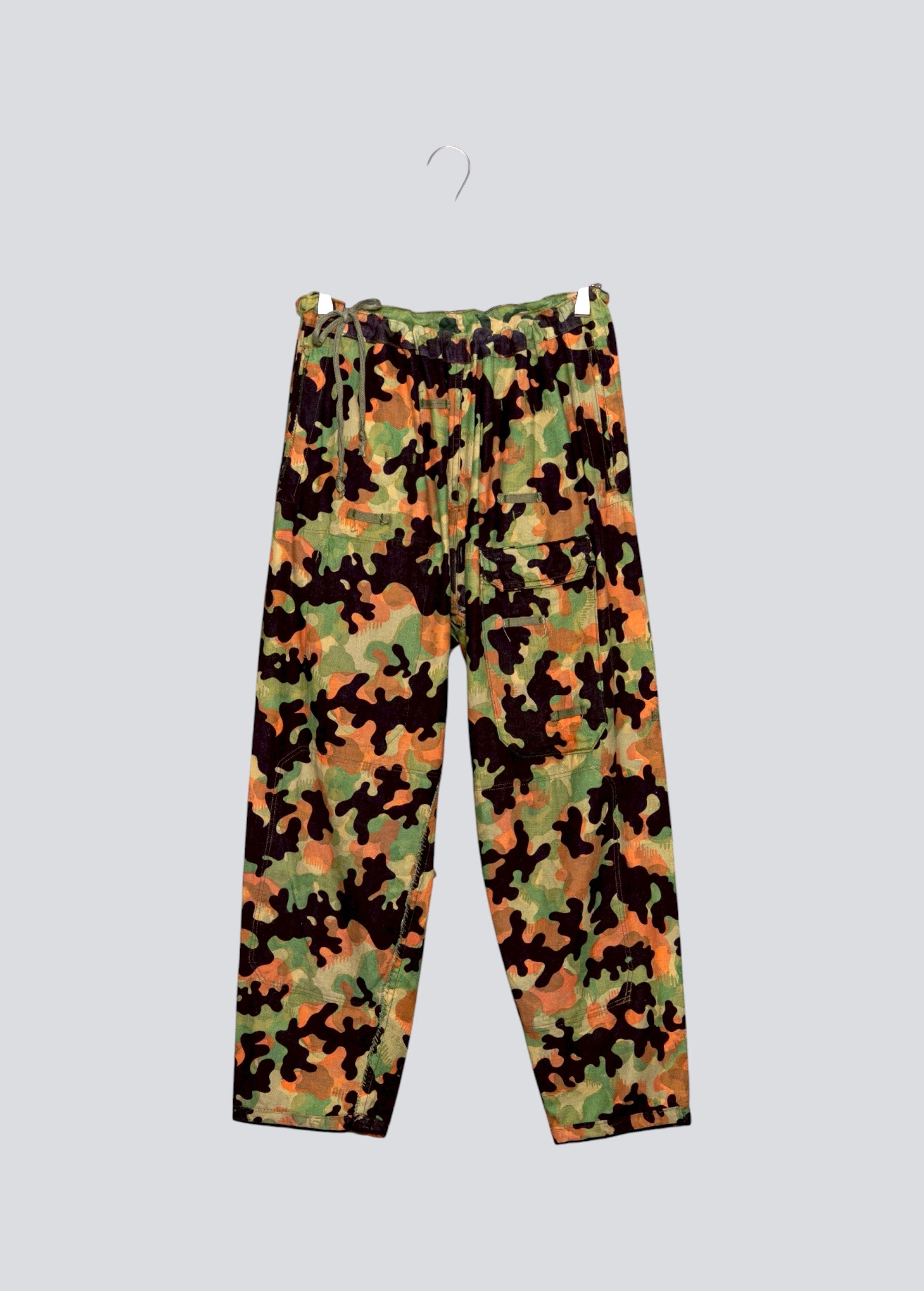 1950's Czechoslovakian Army Dubaky camouflage reversible pants