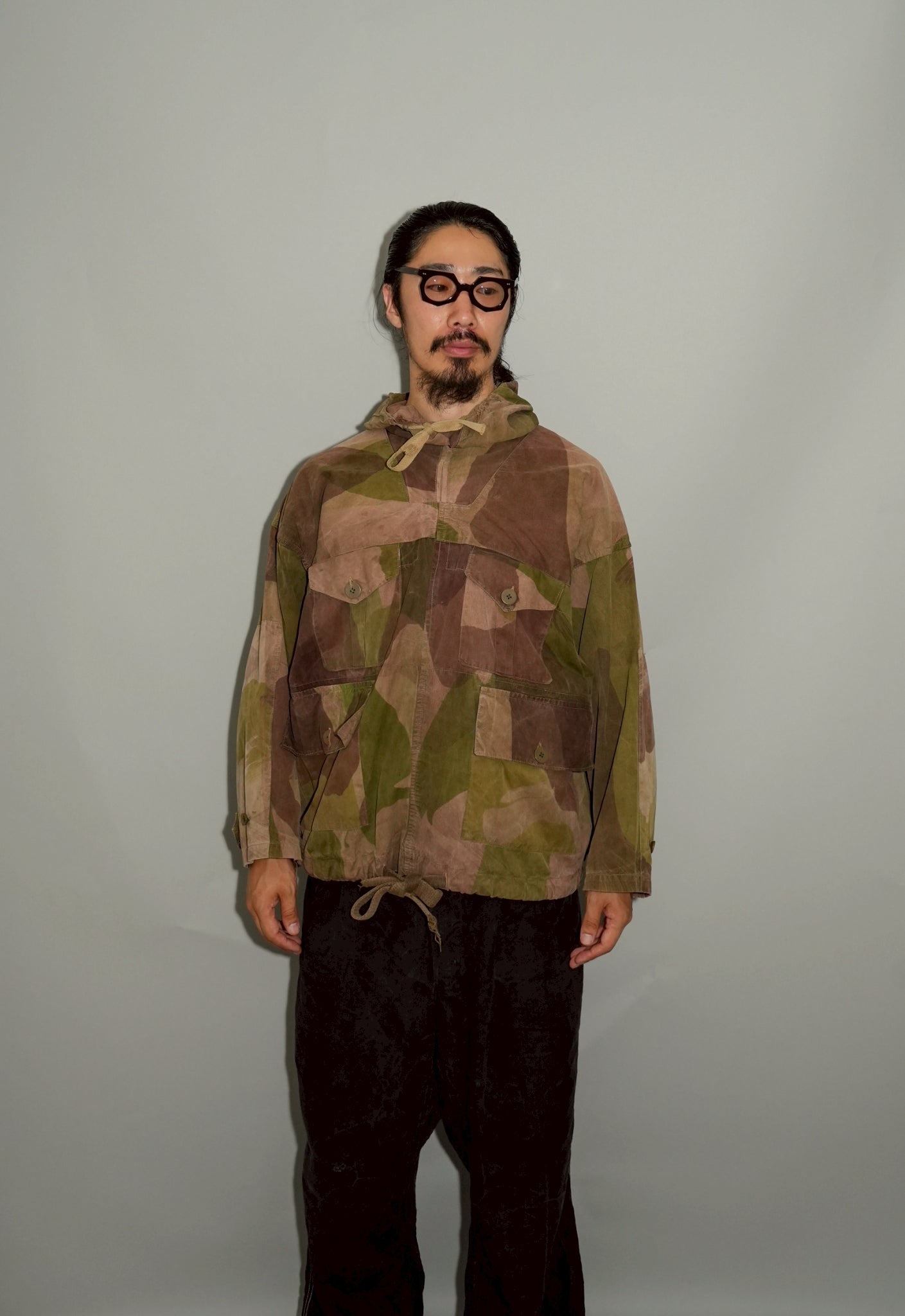 1940's British Army SAS brushstroke camouflage wind proof smock