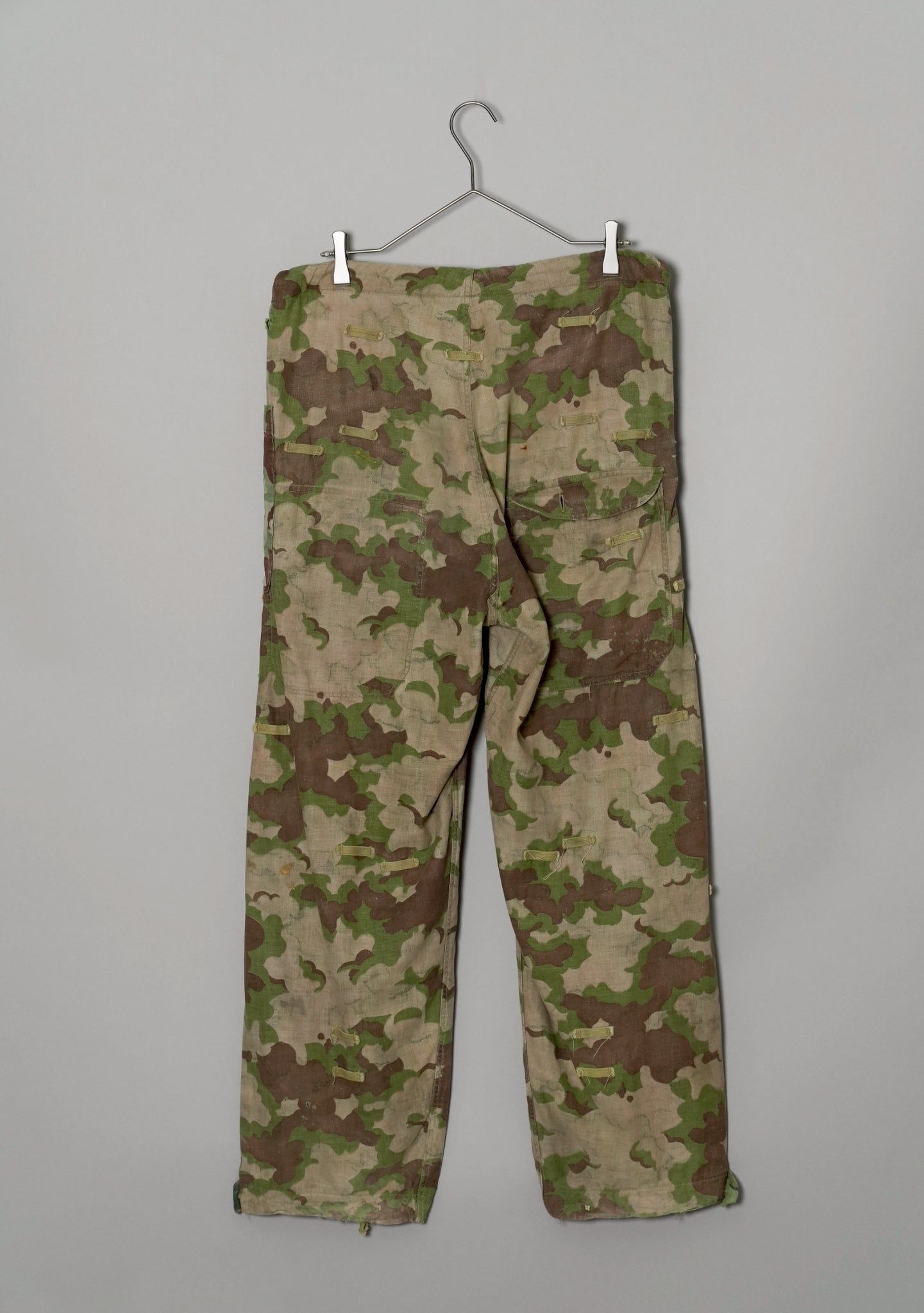 1950's Czechoslovakian Army Clouds Camouflage Reversible Trousers