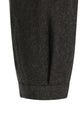 AMOMENTO mens wool shirring pants