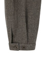 AMOMENTO mens wool shirring pants