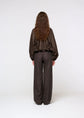 AMOMENTO nylon shirring jumper
