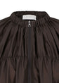 AMOMENTO nylon shirring jumper