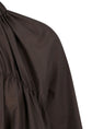 AMOMENTO nylon shirring jumper