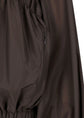 AMOMENTO nylon shirring jumper