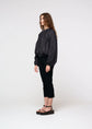 AMOMENTO nylon shirring jumper