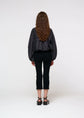 AMOMENTO nylon shirring jumper