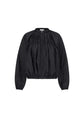 AMOMENTO nylon shirring jumper
