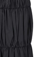 AMOMENTO nylon shirring skirt