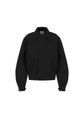 AMOMENTO padded cotton nylon jumper