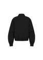 AMOMENTO padded cotton nylon jumper