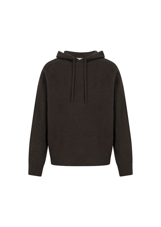 AMOMENTO racoon hoodie knit