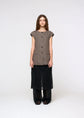 AMOMENTO sheer layered pants