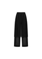 AMOMENTO sheer layered pants