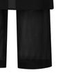 AMOMENTO sheer layered pants