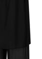 AMOMENTO sheer layered pants