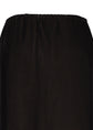 AMOMENTO velvet drawstring maxi skirt