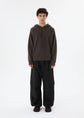 AMOMENTO drawstring wide fatigue pants