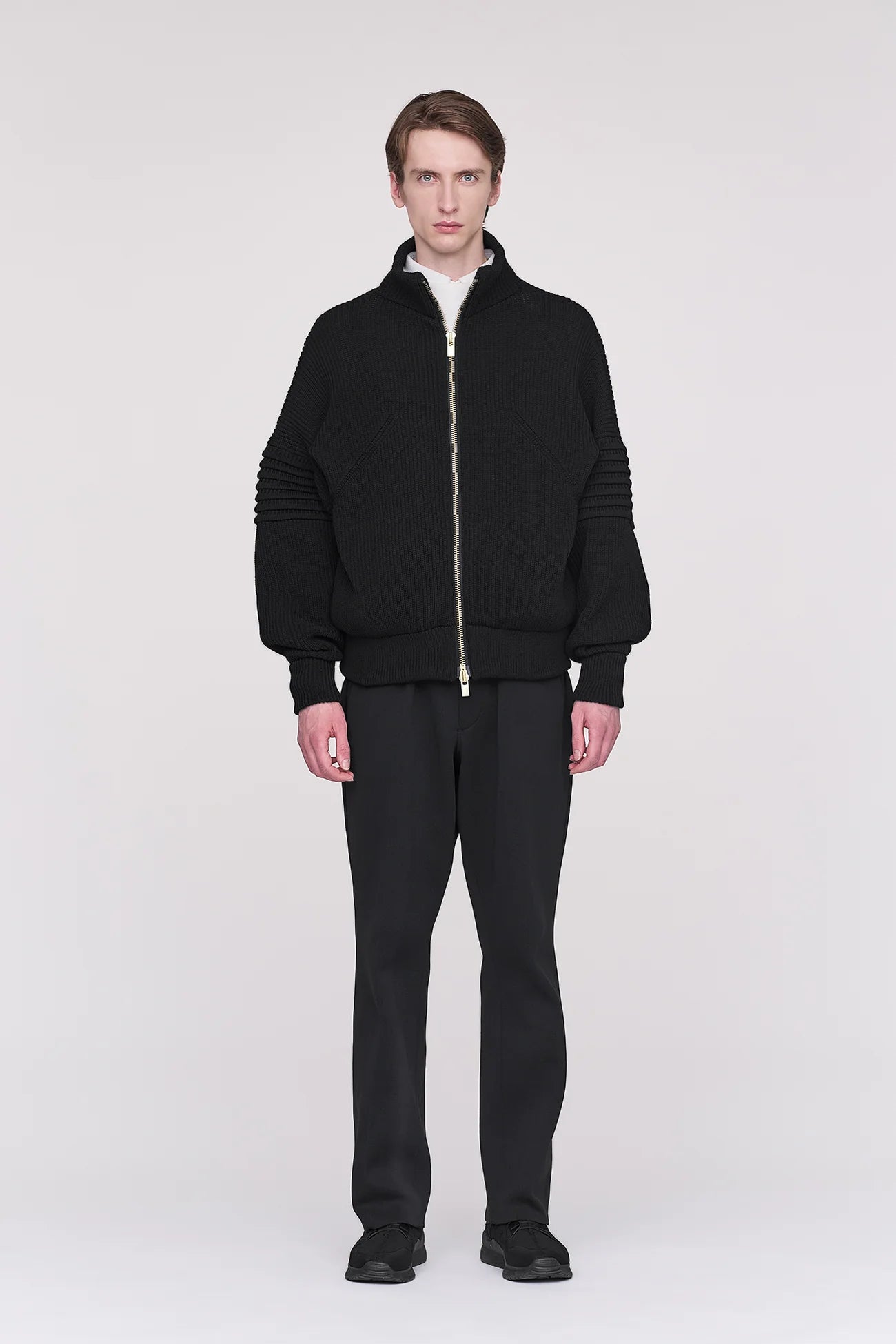 CFCL LOW GAUGE HIGHNECK ZIP BLOUSON – Maison ma Manière CFCL LOW GAUGE HIGHNECK ZIP BLOUSON – Maison ma Manière