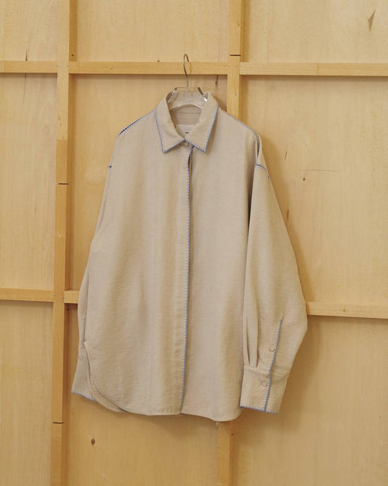 TODAYFUL Soft suede Embroidery Shirts