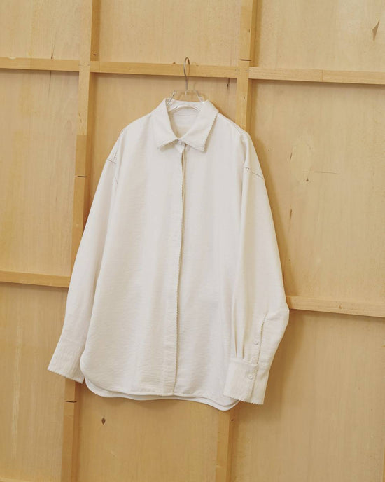 TODAYFUL Soft suede Embroidery Shirts