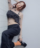 PoI tulle top motif
