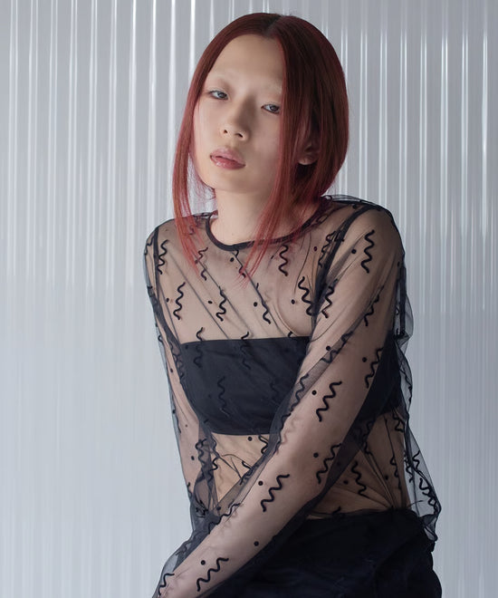 PoI tulle top naminami