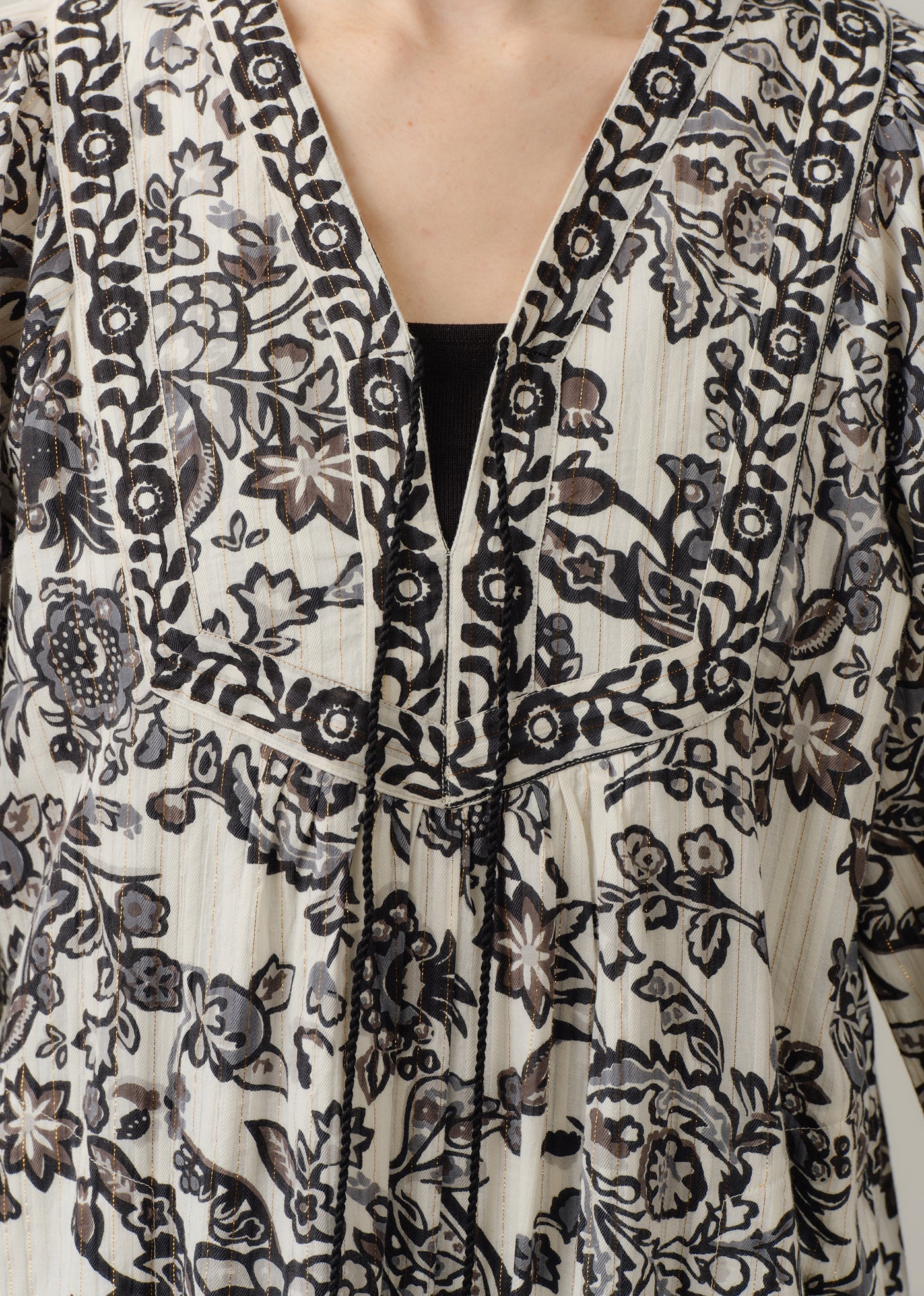 Sara mallika Paisley Flower Print Dress – Maison ma Manière