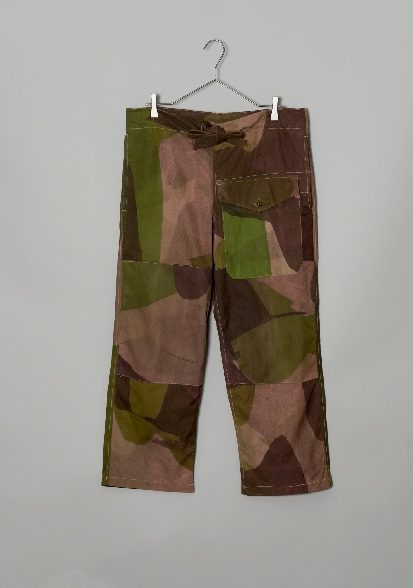 1940's British Army SAS brushstroke camouflage windpoof over