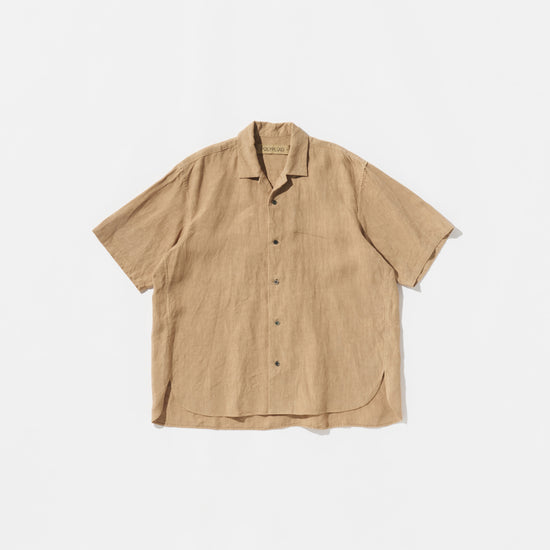 POLYPLOID OPEN COLLAR SHIRT B
