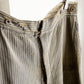 1940’s French vintage Salt and pepper striped coutil work trousers