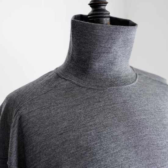 Wool Turtle Neck Jersey