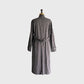 1940’s French Vintage Black chambray atelier coat “V pocket“