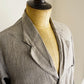 1940~1950’s French Vintage Black chambray atelier coat ADOLPHE LAFONT “Beautiful patch“
