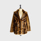 HEATHER fake fur coat