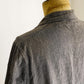 1950’s French Vintage Black chambray atelier coat