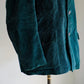 1940~50’s French Vintage Green corduroy animal button gamekeeper jacket “Good condition“