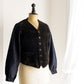 1920~30’s French Vintage Damian corduroy × Black moleskin work jacket "DEAD STOCK"