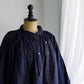 20th century French Antique Indigo linen smock “Biaude"