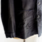 1940~1950’s French Vintage French work black moleskin work jacket “V Pocket“