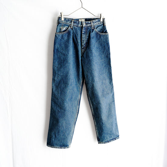 5pocket Tuck Wide Denim Pants