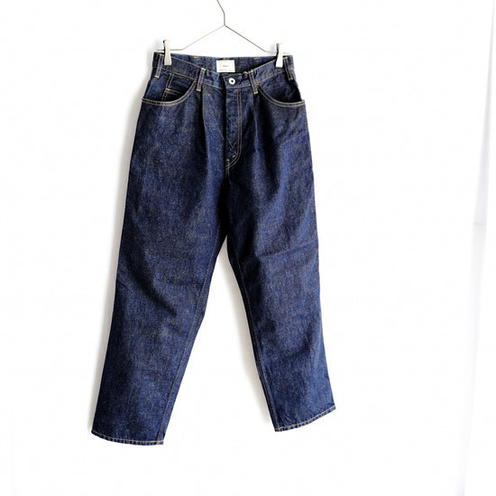 5pocket Tuck Wide Denim Pants