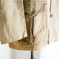 1930’s French Vintage Linen duck hunting jacket