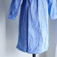 French Vintage "Dead Stock" chambray work dress "Galeries Lafayette"