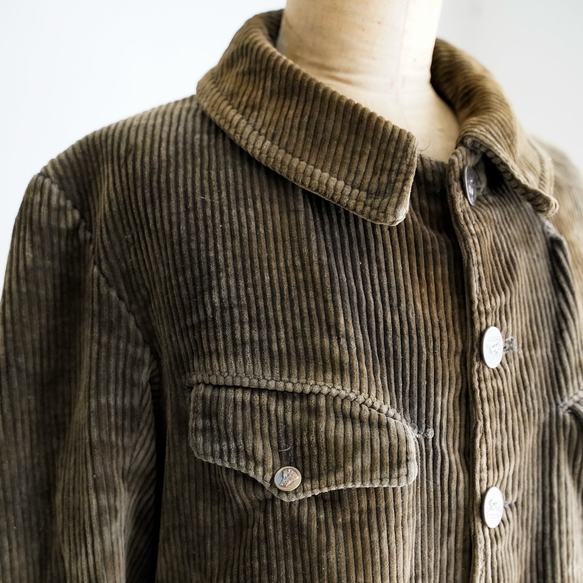 1920~30’s French Vintage Corduroy hunting jacket